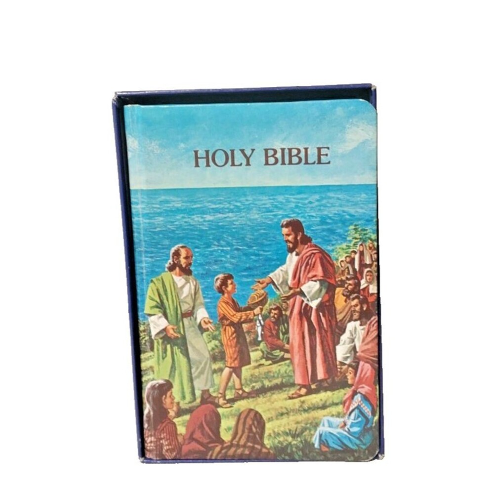 Vtg Nelson Young Readers Children's Bible King James Version 1972 Boxed
